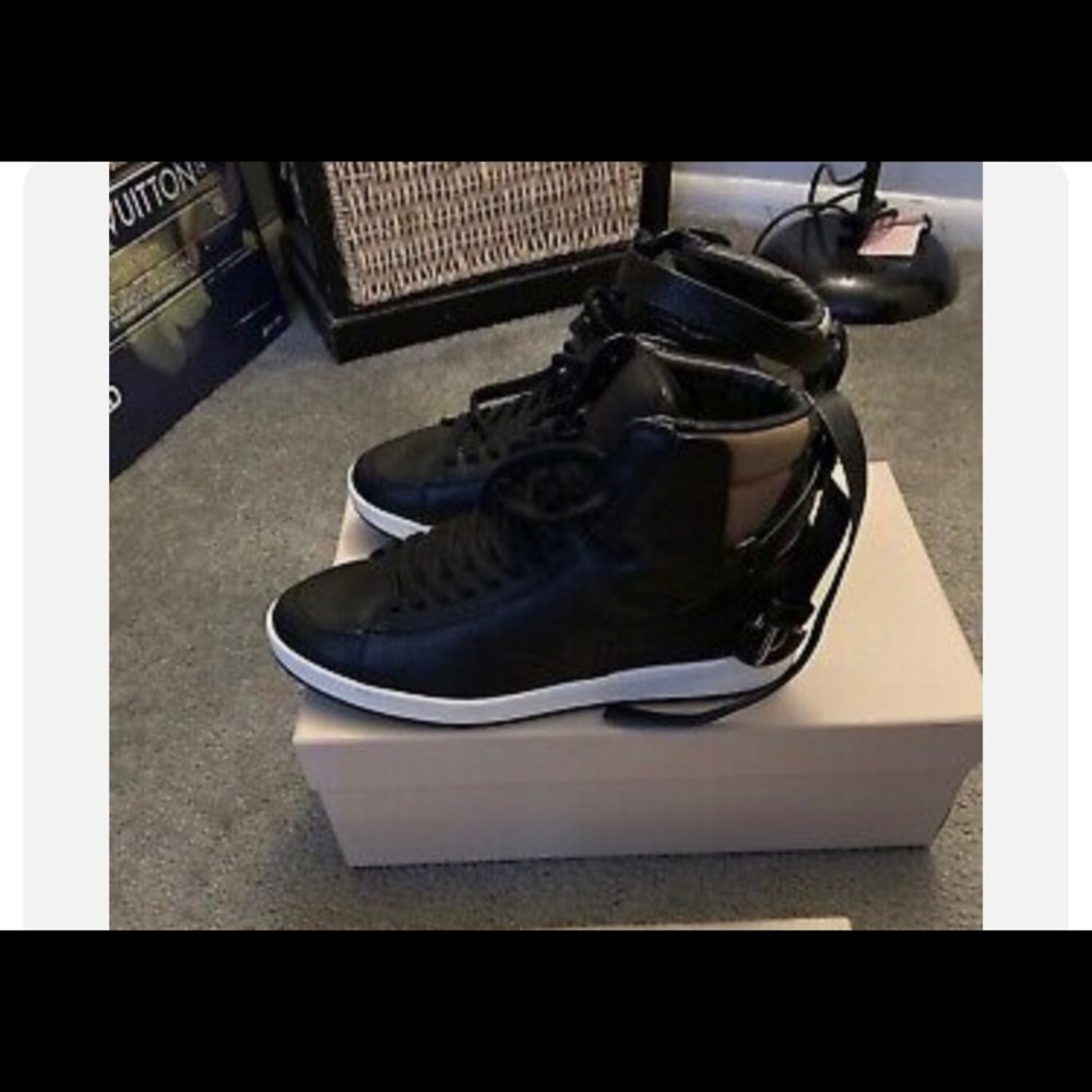 New In Box - Authentic Burberry high top sneakers